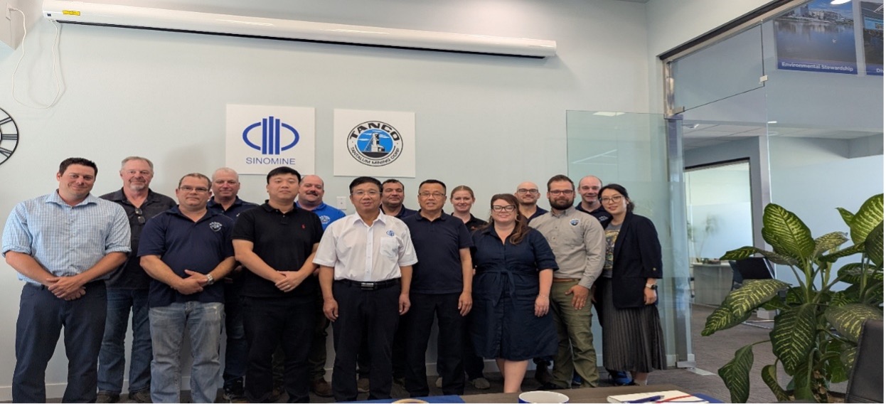 jinnianhui今年会集团董事长王平卫到加拿大 TANCO矿山检查调研